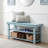 Carrold Utility Mudroom Bench with Shelves-1456870923