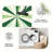 Retro Sunburst Green carpet-easy to clean, machine-washable, soft and comfortable; suitable for door mats, kitchens, living rooms, bedrooms, corridors, and laundry areas. Easy to clean, durable carpet for home decoration.-129131998