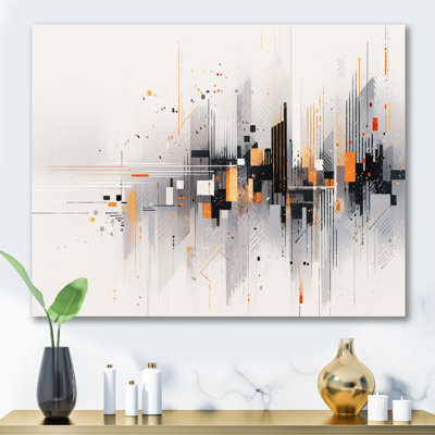 «Grey Symmetric Meets On», reproduction sur toile
