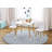 Elisaveta Kids Rectangular Play Or Activity Table and Chair Set
