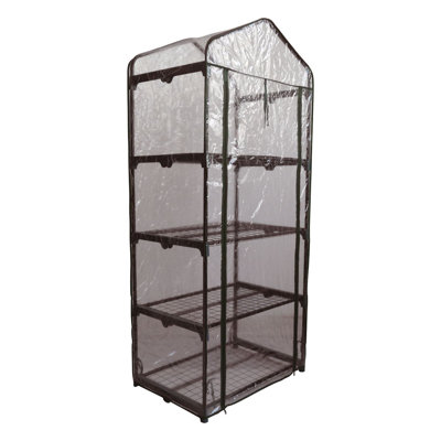 3 Ft W x 1.5 Ft D Mini Greenhouse