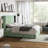 Carlyon Upholstered Platform Bed with Washable Slipcover and Under-bed Storage-92410734-92442363