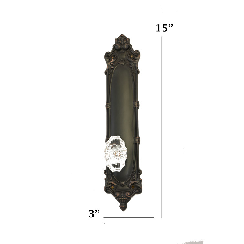 Knob with Arch Rosette, Venetian Bronze