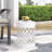 Outdoor Metal End Table -Large