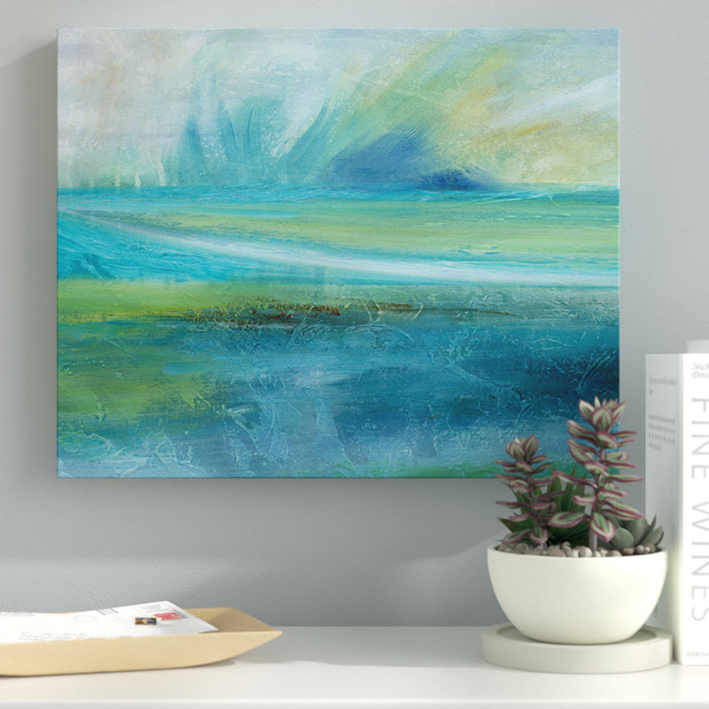 " Sunrise Splash ", 30" H x 40" W x 1.5" D