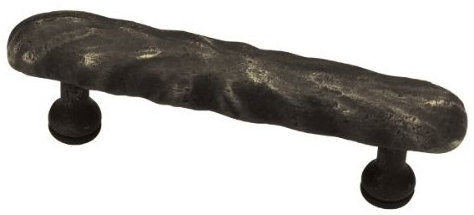Poignée rigide 3 po Rustique, Bronze huilé