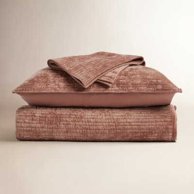Velvet Quilt Set
