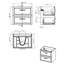 Meuble-lavabo simple Gosman-615800438-615800443