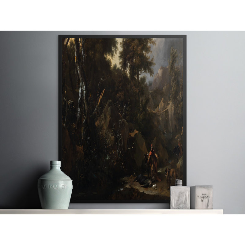 17th Century Style Matte Poster, 11.7x16.5