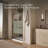 Elate Tall Sliding Shower Door, 75-1/2-In H X 50-1/4 - 53-5/8-In W, With Heavy 5/16-In Thick Crystal Clear Glass With Privacy Band-55870973