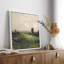 Impressionniste prairie et ligne d'horizon doux coups de pinceau scène naturelle illustrations nature zen rustique-283554823-283554820