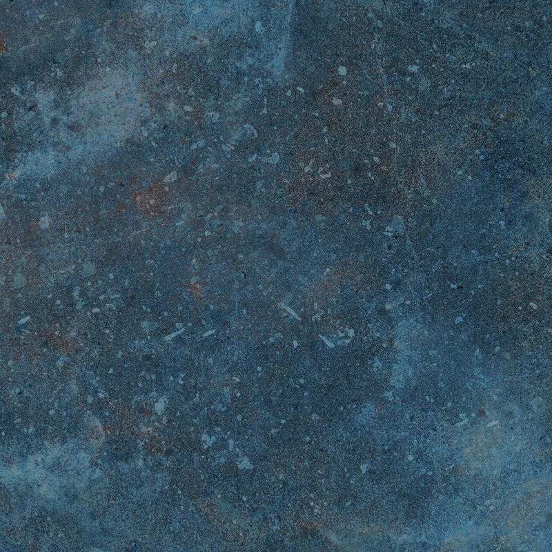 Cotto Rosa 4.5X4.5 Porcelain Terracotta Tile, Blue