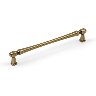 Antique Brass Cabinet Handles & Coordinating Knob
