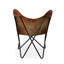 Fauteuil ergonomique moderne en cuir de buffle l 31,5 po x H 34,5 po Modern-2113348758-2015867373