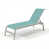 Dupione Aquamarine Sling/Matte Gray selected
