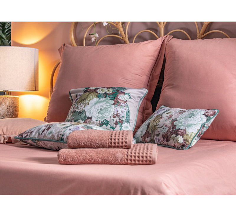 Cotton Solid Colour Duvet Cover with Pillowcases