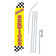 Double Sided 144'' H x 30'' W Polyester Flag Set