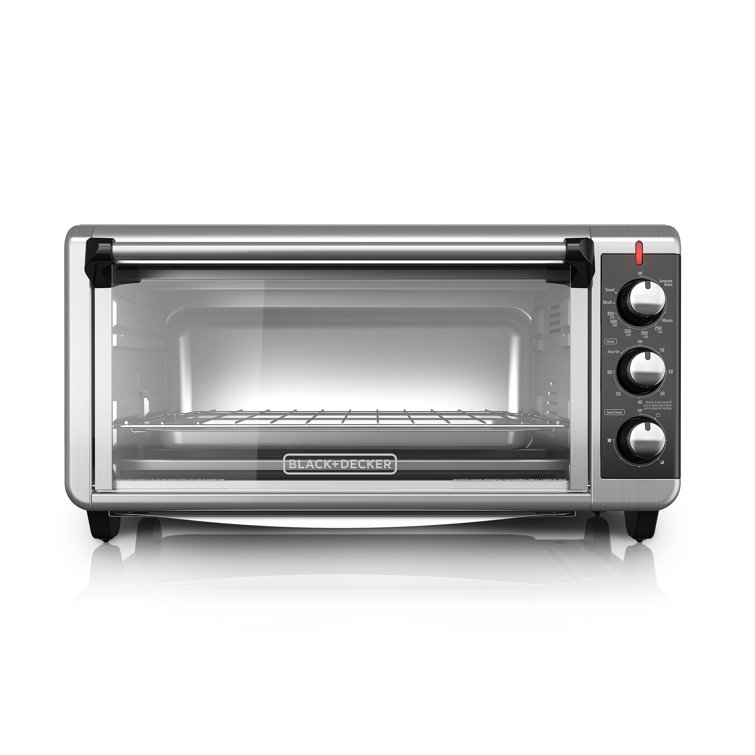 Black + Decker 8-Slice Extra Wide Convection Countertop Toaster Oven &  Reviews
