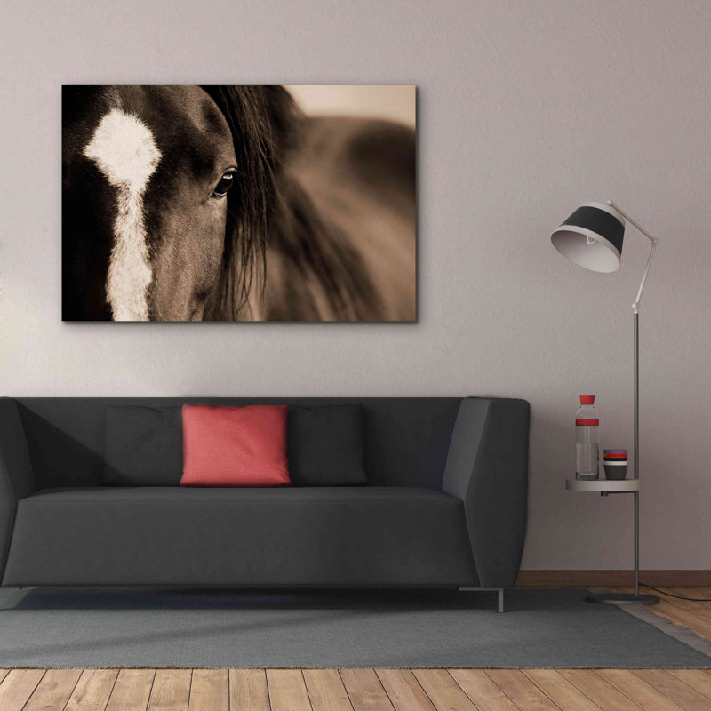 «Dark Eyes» par Lisa Dearing, estampe numérique sur toile, H 40 po x l 60 po x P 1,5 po