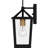 Hull 1-Light Matte Black Outdoor Wall Lantern