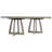 Affinity 6 - Person Extendable Solid Wood Solid Wood Top Double Pedestal Dining Set