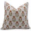 Block Print Throw Pillow Cover, 28 Thick Linen Handmade Cushion Cover-783940532