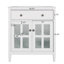 Meuble-lavabo 30 po avec lavabo en céramique-312030426