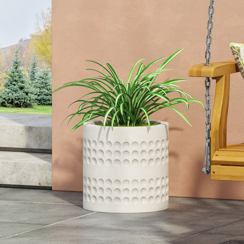 Mgo Planter, 13.08" H x 13.08" W x 13" D