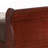 Classic Cherry Twin Bed With Storage-1069867017