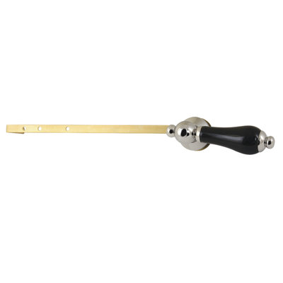 Levier de réservoir de toilette universel à fixation avant ou latérale Kingston Brass KTPKLD Duchess