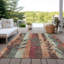 Tapis terre cuite lavable à la machine intérieur / extérieur Xhevrie-1941170105