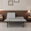 Base de lit réglable pour grand lit divisé, massage inclus, ports USB et de type C, veilleuse sous le lit, télécommande sans fil et contrôle des applications, Zero Gravity, orange coucher de soleil E3000-965965894-920776878