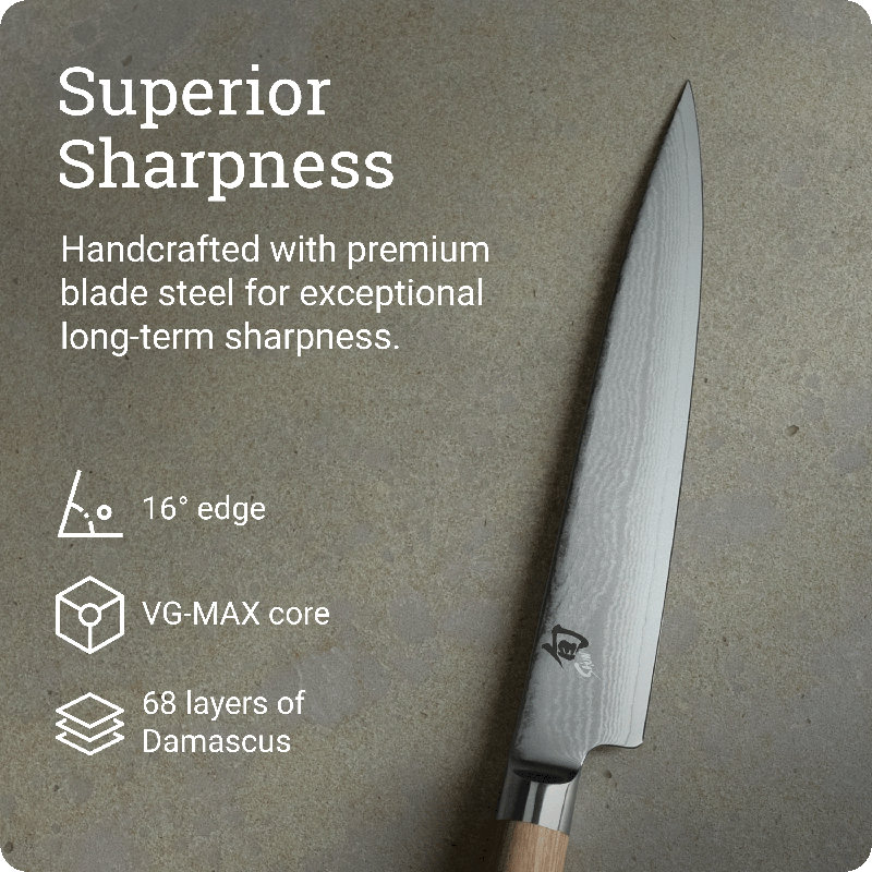 Shun Classic Paring Knife, 6", 10"
