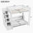 Loft Bed With Storage Staircase And Murphy Bed, Bed Frame With LED Light