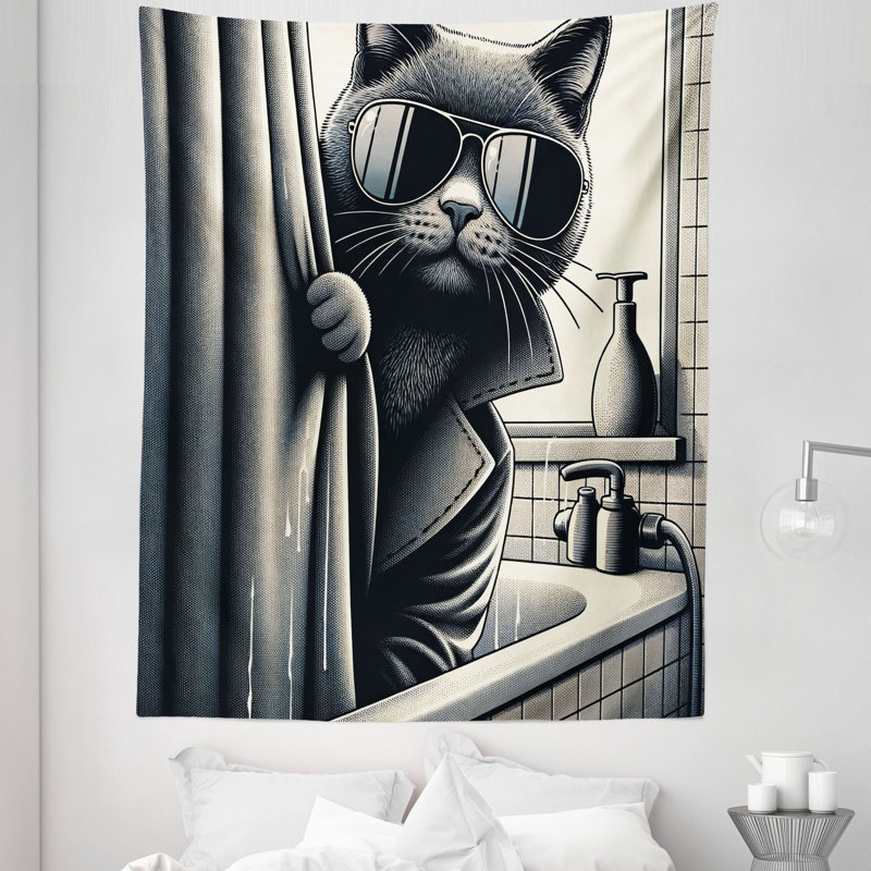 Microfiber Tapestry, 88" H x 68" W