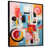 Black Floater Framed