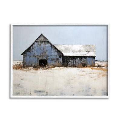 Winter Country Barn par Ray Powers