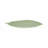 20" Green Quartz Resin Leaf Tray
