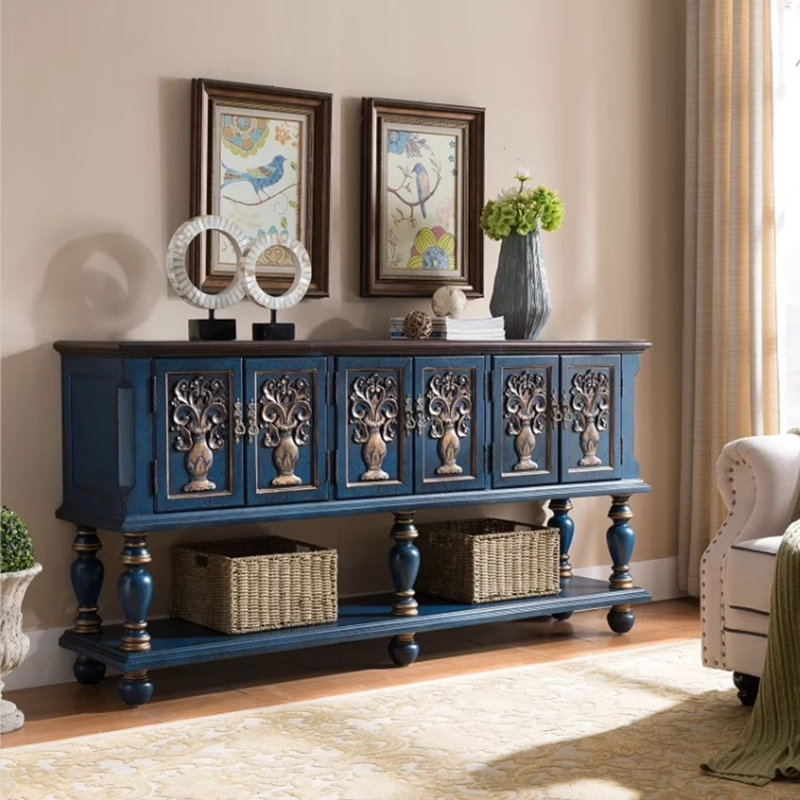 Tachelle 70.87'' Sideboard, Dark Blue