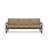 Obaida 84'' Wide Powder Coated Aluminum Patio Sofa with Cushions-88608541-88608534
