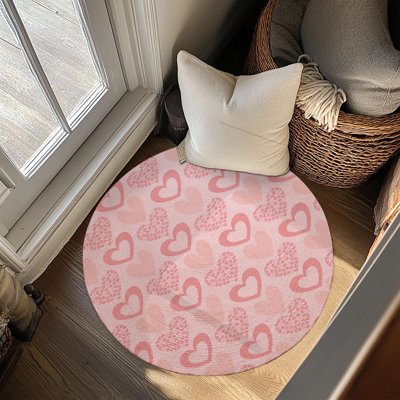 Tapis tressé Hearts of Romance