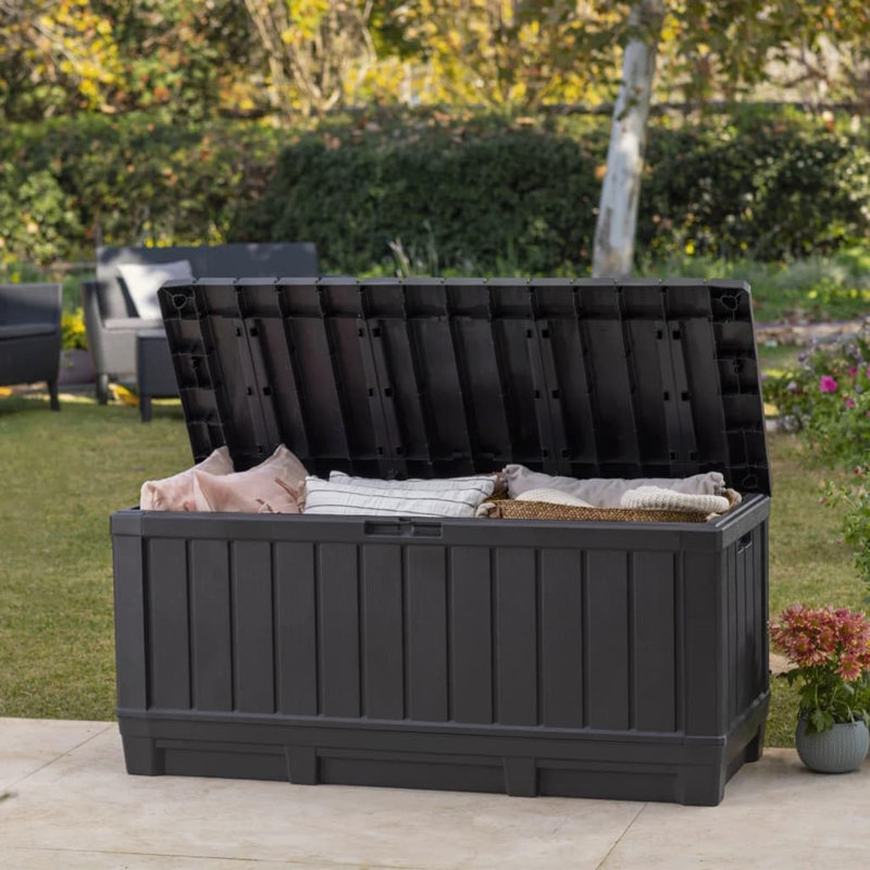 Keter Kentwood Outdoor Storage Box 350l - Graphite