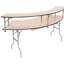 Rehausse de bar semi-circulaire en plastique 60 po WFT (arche extérieure 92 po, bout à bout 84 po)-464254235