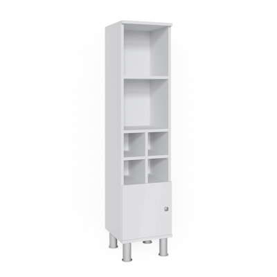 Bodan 30Cm W x 131Cm H x 30Cm D Tall Bathroom Cabinet