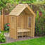 Solid Wood Pine Outdoor Bench