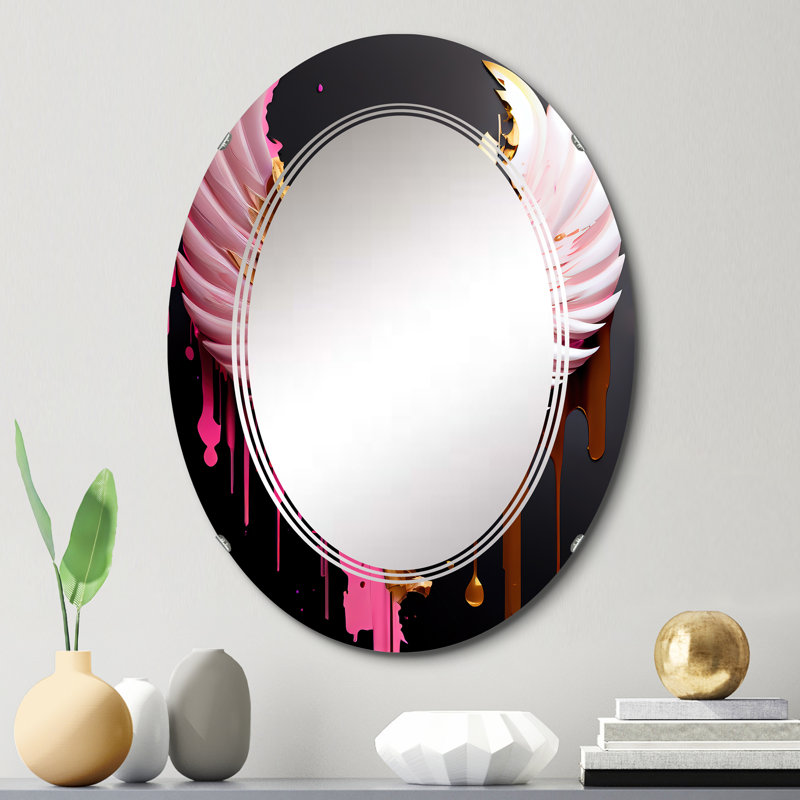 Miroir mural Angel Wings I - Wings Angel de Pietrek, 30 po x 20 po