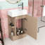Meuble-lavabo en bois et tablette en céramique-1652307949