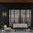 Layer LED Sconce for Indoor/Outdoor Use, Layered Panel Design, Brass Interior, 3-CCT Selectable, Wet Rated-974911304