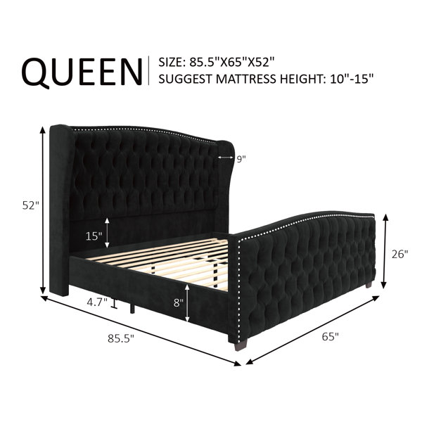 New back cushion double bed - Beds & Wardrobes - 1673824370