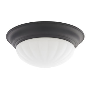5.38'' H Glass Round Ceiling Fan Fitter Shade